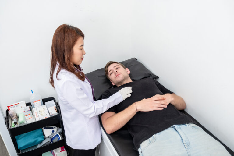 Clinic consultation and tests